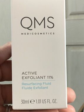 QMS Active Exfoliant 11% Resurfacing Fluid – 30ml